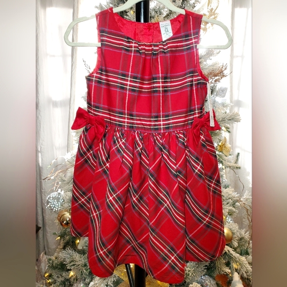 Carter's Other - Carter's Toddler Girl Plaid Sateen Dress